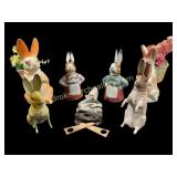 Vintage Paper Mache Easter Decorations