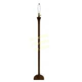 Wooden floor lamp