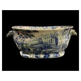 Blue Ironstone Tureen