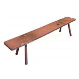 Primitive Slab Bench