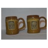 Deneen Pottery Bones Coffee Mugs