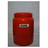 Halls Superior Quality Flor Canister