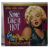 Some Like It Hot Marilyn Monroe Laser Disc Video