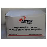 Dayton SPA1000 Subwoofer Plate Amplifier NIB