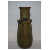 Ephraim Pottery Bungalow Crow Vase