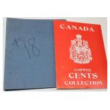 Canadian 1, 5, 10 Cents Book & Binder