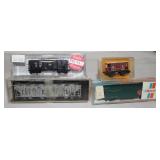 N Scale Refrigerator, Hopper, Box & Train Cars: