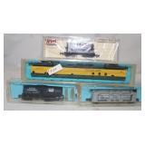 Atlas N Scale Tanks, Ore, Passenger Cars: