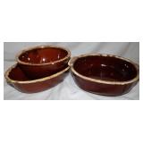 3 pc. Hull Pottery Set