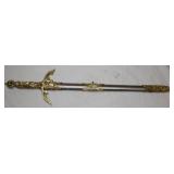 Venus Goddess Sword w/ Sheath, Blade 19",