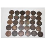 30) 1858-1901 Victorian Canadian Large Cents