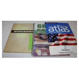 3 Atlas Wisconsin & Grant County Maps: