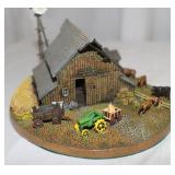 Danbury Mint "Prairie Barn" John Deere Figurine