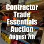 Contractor Trade Essentials Auction