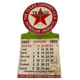 1924 Texaco French Calendar