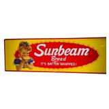 Sunbeam Bread Metal Sign