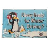 1967 Chevrolet Winter Driving Display Poster