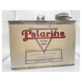 Polarine 1/2 Gallon Oil Can Vintage