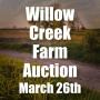 Willow Creek Farm Auction