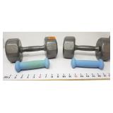 (2) 25 Lb. VTX & (2) 2 Lb. Dumbbells