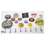 (14) AC/DC Pin Back Buttons