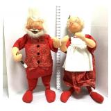 Large Annalee Mr. & Mrs. Clause - 1971