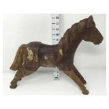 Carved Wood Horse Figure