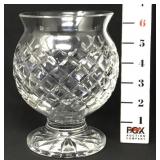 Waterford Crystal Comeragh Pattern Footed Vase