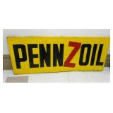 Pennzoil Metal Sign - 58" x 23ï¿½