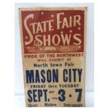 Mason City - NI Fair Cardboard Poster