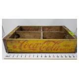 Spirit Lake, Iowa Coca-Cola Wooden Bottle Crate