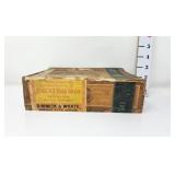 Wooden Cigar Box - Dimmick & Wrate Store - MC