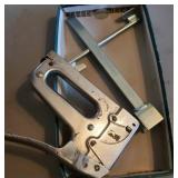 Stapler and water valve tool