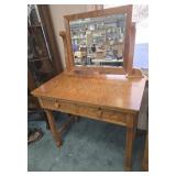 Wooden vanity, 50x34x19