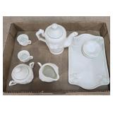 Miniature tea set