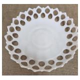 Milk glass bowl