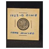 1923d dime