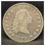 1795 Draped Bust Silver Dollar