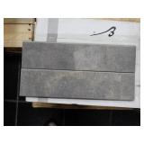 4 Boxes Emser ? Ceramic Tiles,gray?,3"x13",12pc/bx