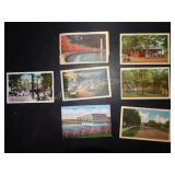 7 Post Cards, Pen Mar Park, Braddock Heights,