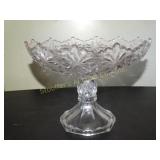 Pedestal serving bowl 10"d, 8"h