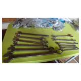 Assorted open / box end wrenches