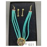 HEIDI DAUS NECKLACE AND EARRINGS