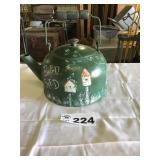 PAINTED TEA KETTLE