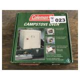 COLEMAN CAMPER OVEN. NIB