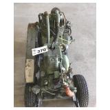 MILITARY AIR COMPRESSOR, WISCONSIN MOTOR,