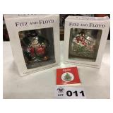 ITZ  FLOYD MECURY ORNAMENTS