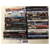 ASSORTMENT OF DVDS