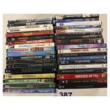 ASSORTMENT OF DVDS