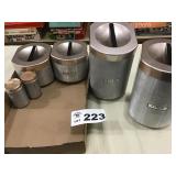 METAL CANISTER SET